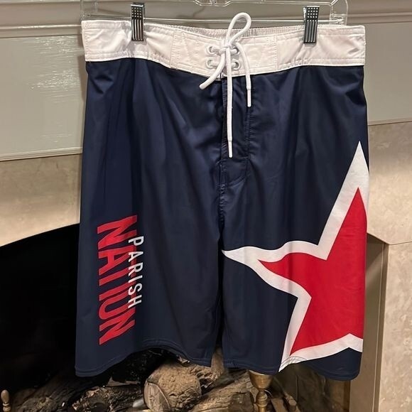Parish Nation Board Shorts Size Medium - Picture 1 of 3